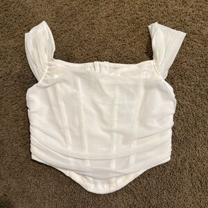Elegant White Women's Top